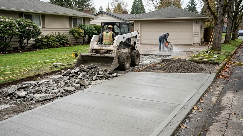 Concrete Removal & Replacement Salem